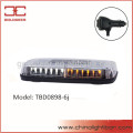 36W magnético Amber White LED Strobe luz Lightbar Mini (TBD0898-6j)